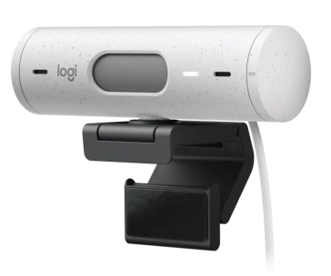 Logitech Webcam BRIO 500, Off-White