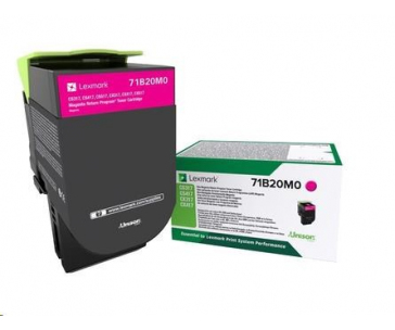 Lexmark toner pro CS/CX317, 417, 517 Magenta z programu Lexmark Return na 2 300 stran