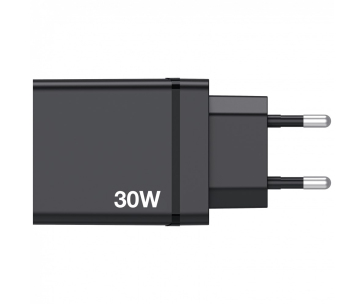 VERBATIM Univerzální adaptér CHR-30EU2, 30W, 1x USB-C, 3x USB černá