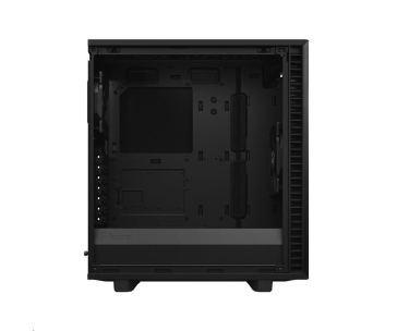 FRACTAL DESIGN skříň Define 7 Compact Black TG light, USB 3.1 Type-C, 2x USB 3.0, bez zdroje, mATX