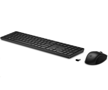 HP 650 Wireless Keyboard & Mouse Black- Anglická klávesnice a myš, černá