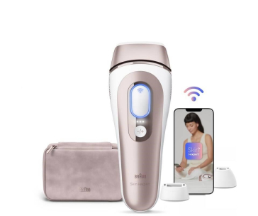 Braun Skin i·expert PL7253 IPL epilátor, 2 režimy, nástavce, UV filtr, obličej, intimní partie, tělo