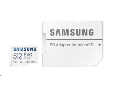 Samsung micro SDXC karta 512 GB EVO Plus + SD adaptér