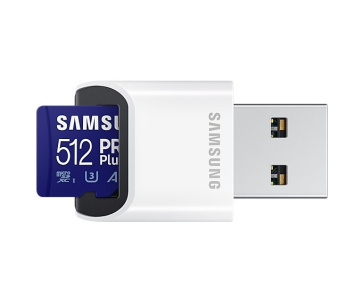 Samsung micro SDXC karta 1TB PRO Plus + USB adaptér