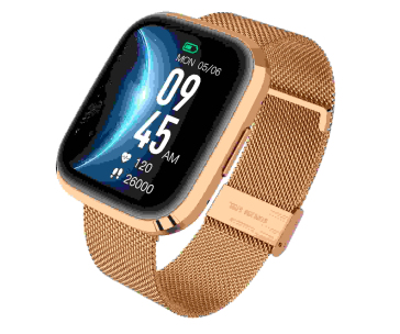 Garett Smartwatch GRC STYLE Gold steel