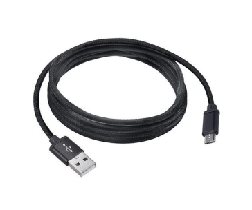 Solight USB kabel, USB 2.0 A konektor - USB B micro konektor, blistr, 2m