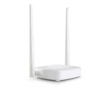 Tenda N301 Wireless-N Router, 802.11b/g/n, 300Mbps, 1x WAN, 3x LAN, 2x Fix. Ant. 5 dBi