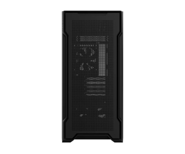 GIGABYTE PC Skříň GB-C102G, Mid Tower, 2x USB3.0, Průhledná bočnice, 2x 120mm Fan, černá