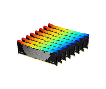 KINGSTON DIMM DDR4 256GB(Kit of 8) 3200MT/s CL16 FURY Renegade RGB