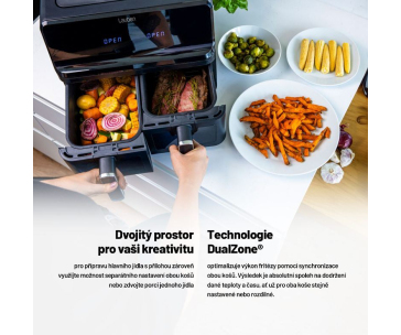 Lauben DualZone® Air Fryer 8000BC