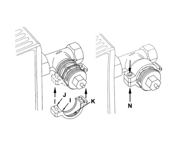 Homematic IP Adaptér ventilu Vaillant