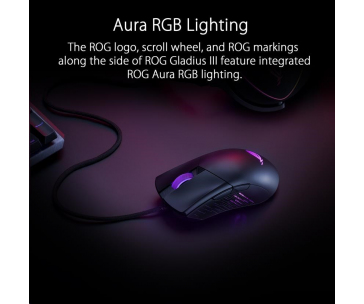 ASUS myš ROG GLADIUS III (P514), USB, černá