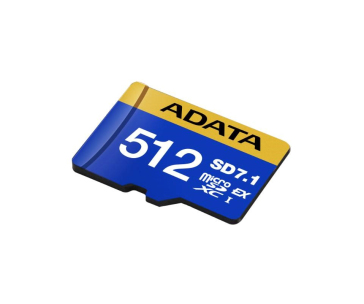 ADATA MicroSDXC karta 512GB Premier Extreme SD7.1, U3, C10, V30 (R:800/W:700 MB/s)