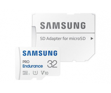 Samsung micro SDXC karta 32GB PRO Endurance + SD adaptér