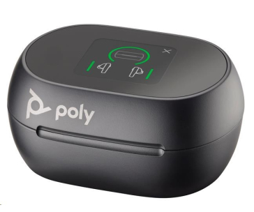 Poly Voyager Free 60+ bluetooth headset, BT700 USB-C adaptér, dotykové nabíjecí pouzdro, černá