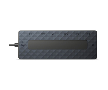 HP dock -  Universal USB-C Multiport Hub (2x USB-A 3.2, 1xUSB-C, 1xHDMI 2.0, 1xDP 1.2, USB-C 65W, RJ45, bez zdroje