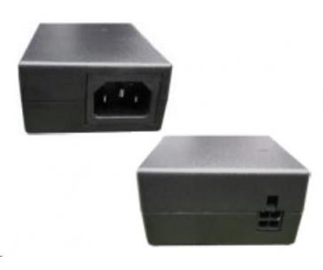 Zebra adapter AC Input: 100-240V, 2.4A. DC Output: 12V, 4.16A, 50W