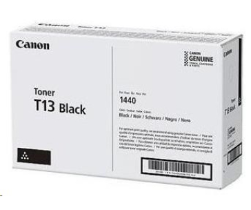 Canon TONER T13k černá pro i-SENSYS X 1440iF,1440i,1440P,1440Pr (10 600 str.)