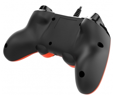 Nacon Wired Compact Controller - ovladač pro PlayStation 4 - oranžový