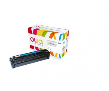 OWA Armor toner pro HP Color Laserjet Pro 200 M251, M276, 1800 Stran, CF211A, modrá/cyan