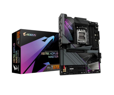 GIGABYTE MB Sc AM5 X870E AORUS MASTER, AMD X870, 4xDDR5, 2xHDMI, 2xThunderbolt, WiFi