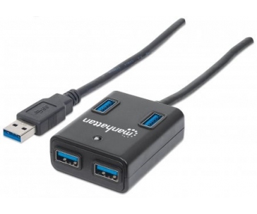 MANHATTAN USB 3.0 Hub, 4 Ports, Bus Power