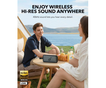 Anker Soundcore Motion 300, Hi-Res Audio, Hi-Res Audio Wireless, LDAC, 50 Hz do 40000 Hz, 30 W