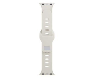 3mk Silicone Watch Strap pro Apple 42/44/45/49 mm Nude