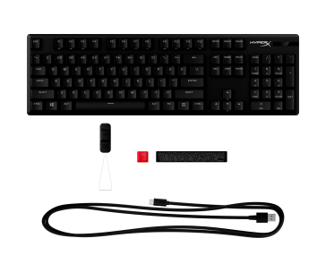 HyperX Alloy Origins PBT HX Aqua Gaming Keyboard-US - Klávesnice