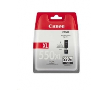 Canon CARTRIDGE PGI-550PGBK pigmentová černá pro Pixma iP, Pixma iX, Pixma MG a Pixma MX 6850, 725x, 925 (300 str.)