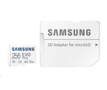 Samsung micro SDXC karta 256GB EVO Plus + SD adaptér