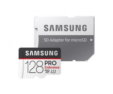 Samsung micro SDXC karta 128GB PRO Endurance + SD adaptér