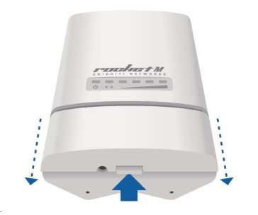 UBNT airMAX Rocket M2 [Client/AP/Repeater, 2,4 GHz, 802.11b/g/n, 28dBm, 2xRSMA] - rozbaleno