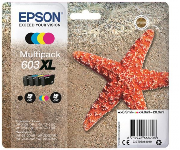 EPSON ink Multipack "Hvězdice" 4-colours 603XL Ink