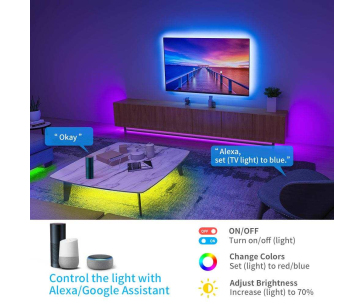 Bazar - Govee WiFi RGB Smart LED pásek 5m - pošk. obal