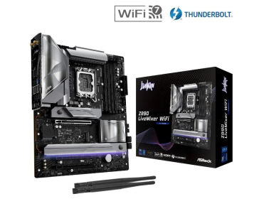 ASRock MB Sc LGA1851 Z890 LIVEMIXER WIFI, Intel Z890, 4xDDR5, 1xHDMI, 2xThunderbolt, WI-FI