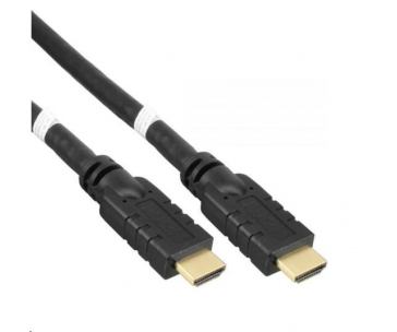 PREMIUMCORD Kabel HDMI High Speed with Ether.4K@60Hz, se zesilovačem,15m, 3x stínění, M/M, zlacené konektory