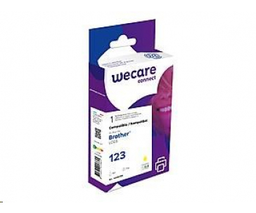 WECARE ARMOR cartridge pro BROTHER, DCP J4110DW, MFC J4310, 4410, 4510DW, 10ml, počet str. 600, žlutá