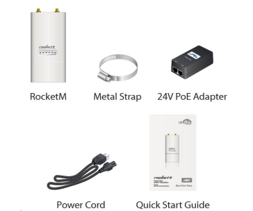 UBNT airMAX Rocket M2 [Client/AP/Repeater, 2,4 GHz, 802.11b/g/n, 28dBm, 2xRSMA] - rozbaleno