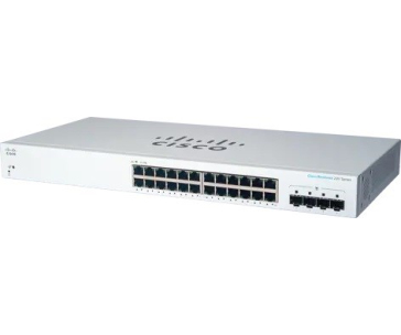 BAZAR - Cisco switch CBS220-24T-4G (24xGbE,4xSFP,fanless) - REFRESH - poškozený obal