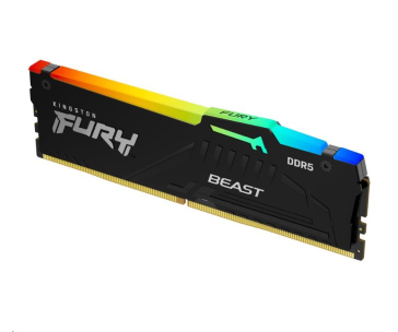 KINGSTON DIMM DDR5 8GB 6000MT/s CL36 FURY Beast RGB EXPO