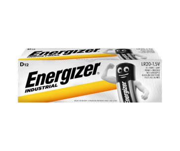 Energizer LR20/12 Industrial D 12pack