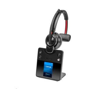 Poly Savi 8410 Office Monaural Microsoft Teams Certified DECT 1880-1900 MHz Headset