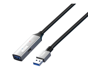 PREMIUMCORD USB 3.2. repeater a prodlužovací kabel Male-Female, 5Gbps Aluminium 5m