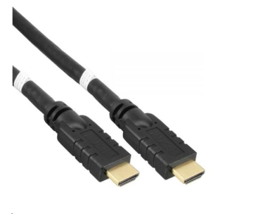 PREMIUMCORD Kabel HDMI High Speed with Ether.4K@60Hz, se zesilovačem,10m, 3x stínění, M/M, zlacené konektory