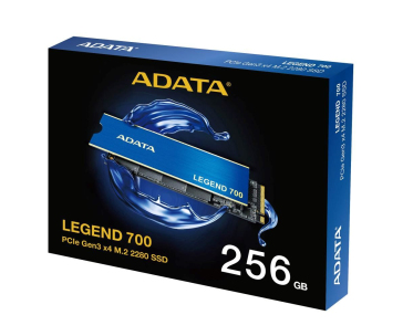 ADATA SSD 256GB LEGEND 700, PCIe Gen3 x4, M.2 2280, (R:1900/ W:1000MB/s)