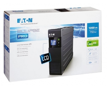 Eaton Ellipse PRO 1200 IEC, UPS 1200VA, 8 zásuvek IEC, LCD