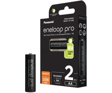 PANASONIC HR6 AA 3HCDE/2BE ENELOOP PRO N, 2500 mAh (Blistr 2ks)