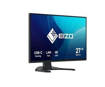 EIZO MT 27" EV2740X-BK FlexScan, IPS, 3840x2160, 350nit, 2000:1, 14ms, DisplayPort, 2xHDMI, USB-C, USB, Repro, Černý