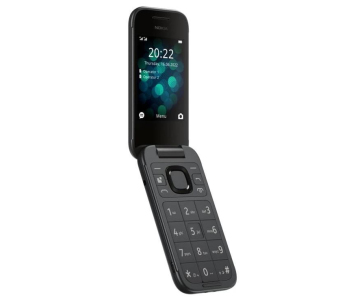 BAZAR - Nokia 2660 Flip, Dual SIM, černá, (CZ, SK, HU) - Poškozený obal (Komplet)